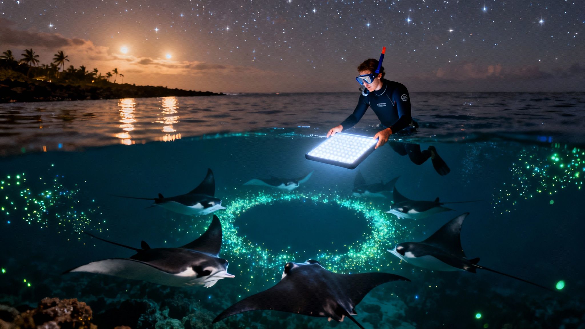Manta Ray Snorkeling Kona: Night Tours, Tips, and a Magical Encounter