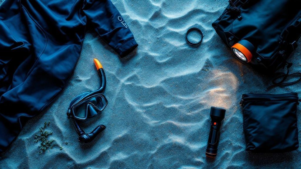 Preparing for Manta Ray Snorkel