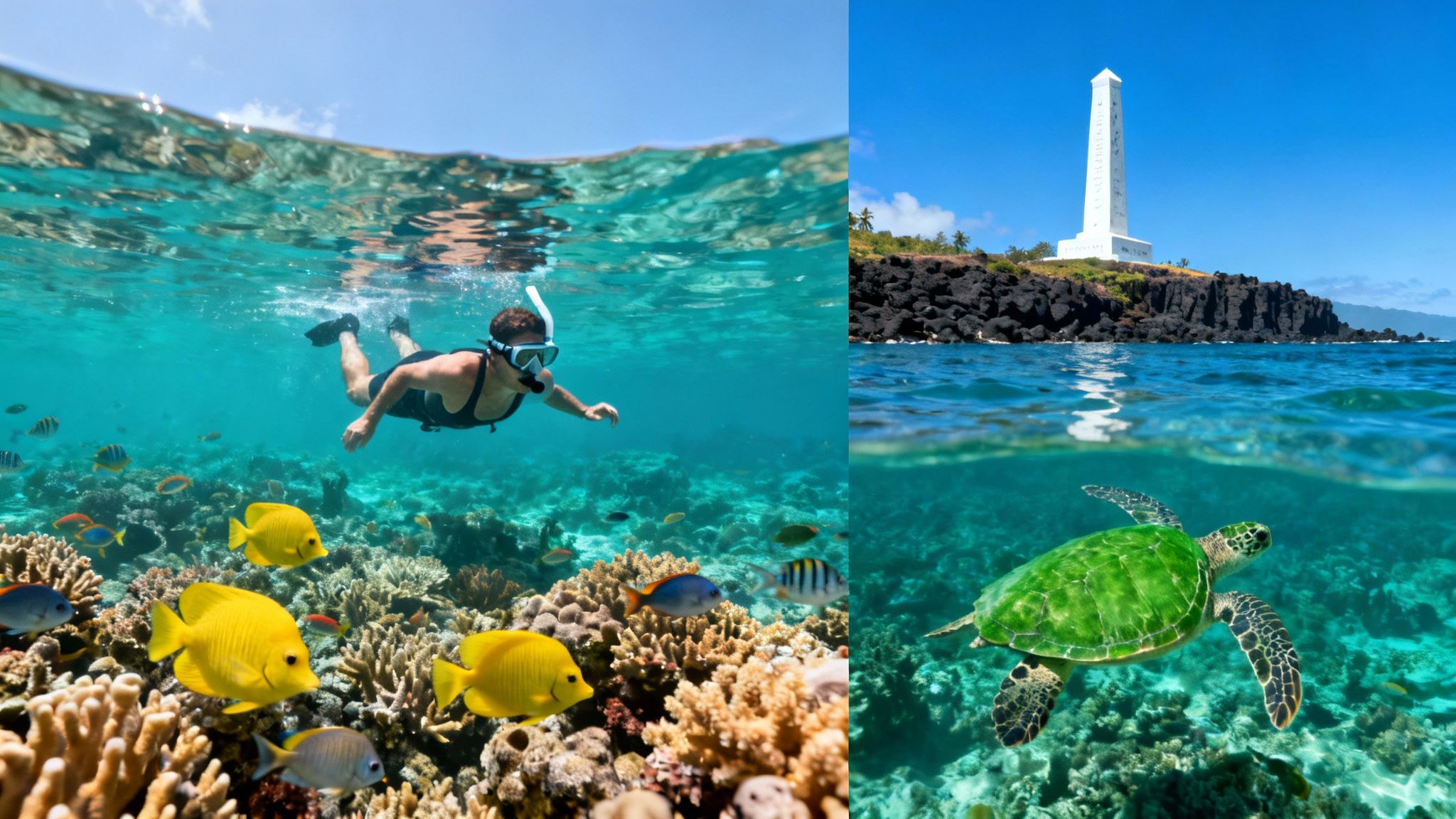 Captain Cook snorkel tour: Kealakekua Bay Adventure & History
