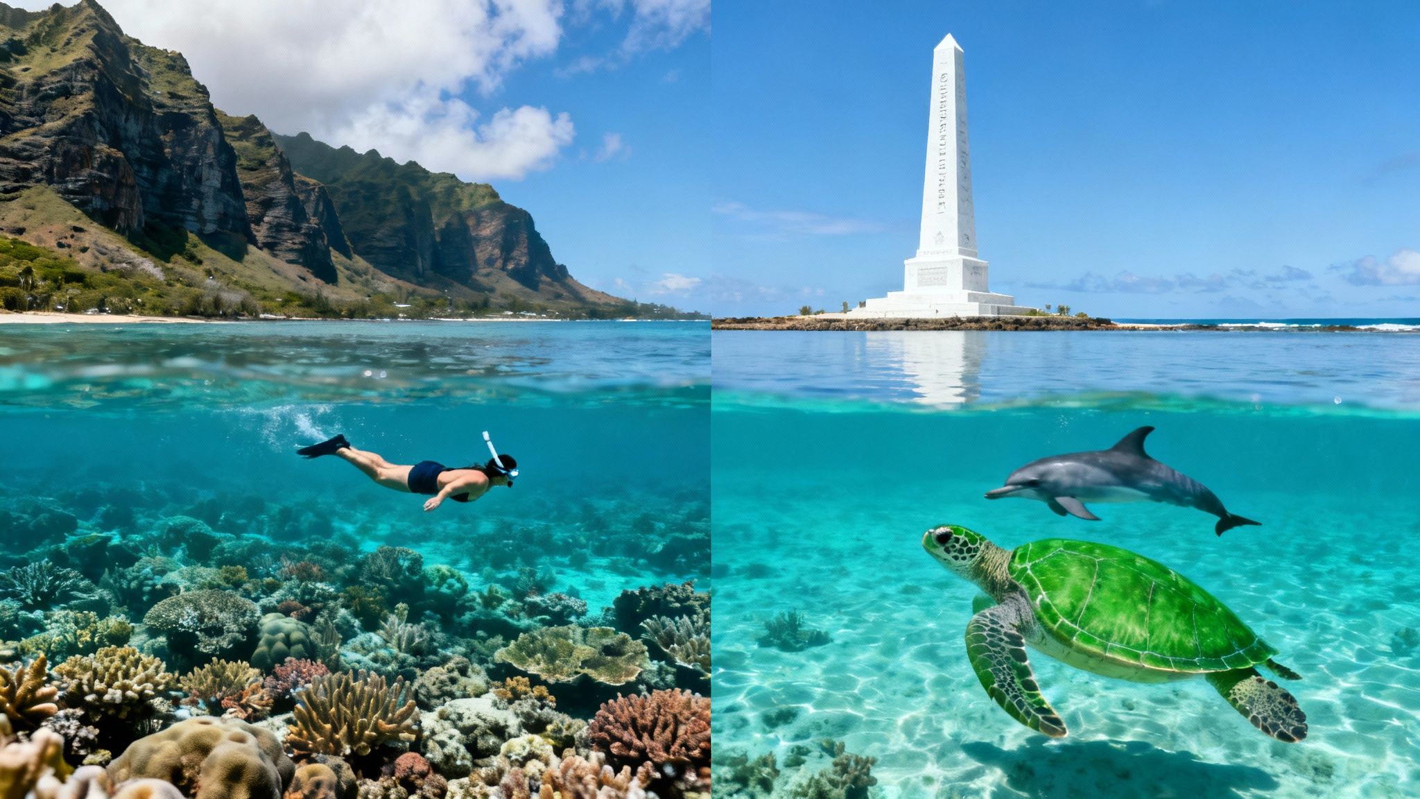 Explore captain cook snorkeling at Kealakekua Bay