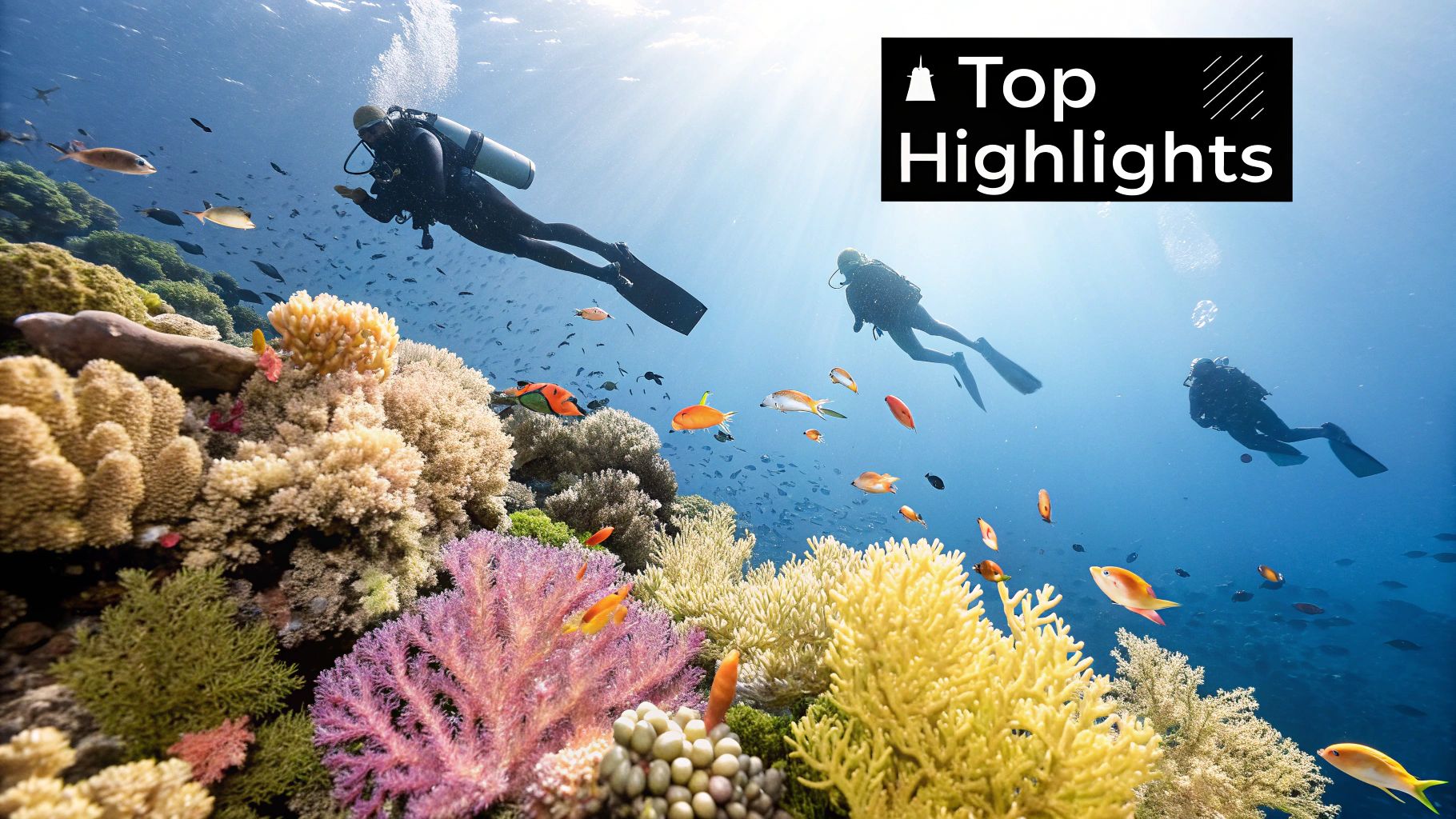 Snorkelers at Captain Cook Monument