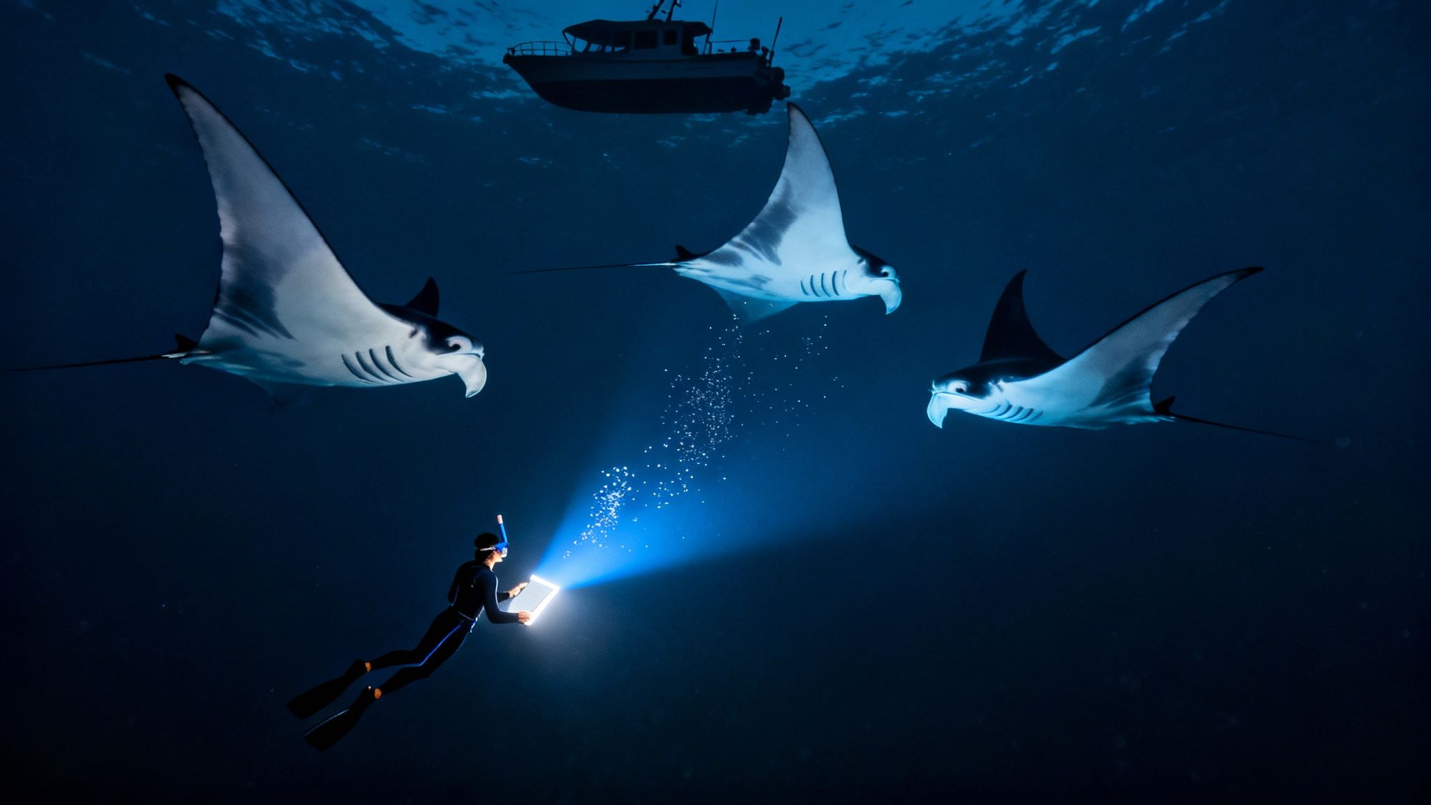 Snorkeling With Manta Rays A Guide to Kona's Nighttime Wonder
