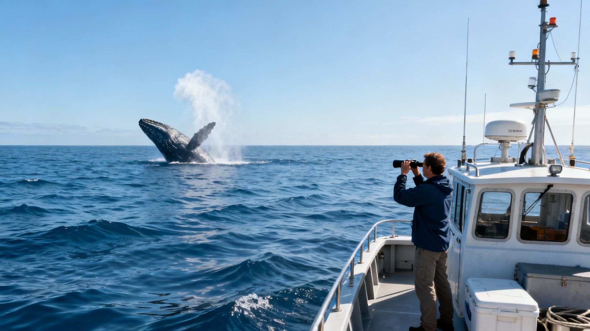 Captain Dan McSweeney's Whale Watch Learning Adventures