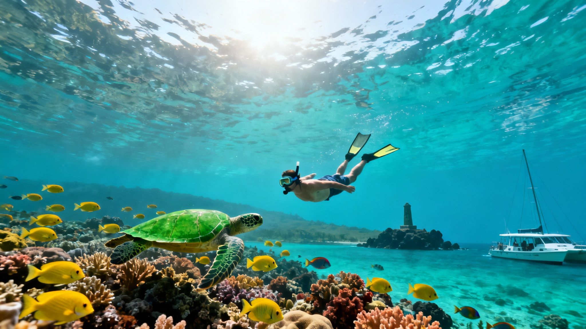 captain cook snorkel tour: Discover Kealakekua Bay's Marine Life