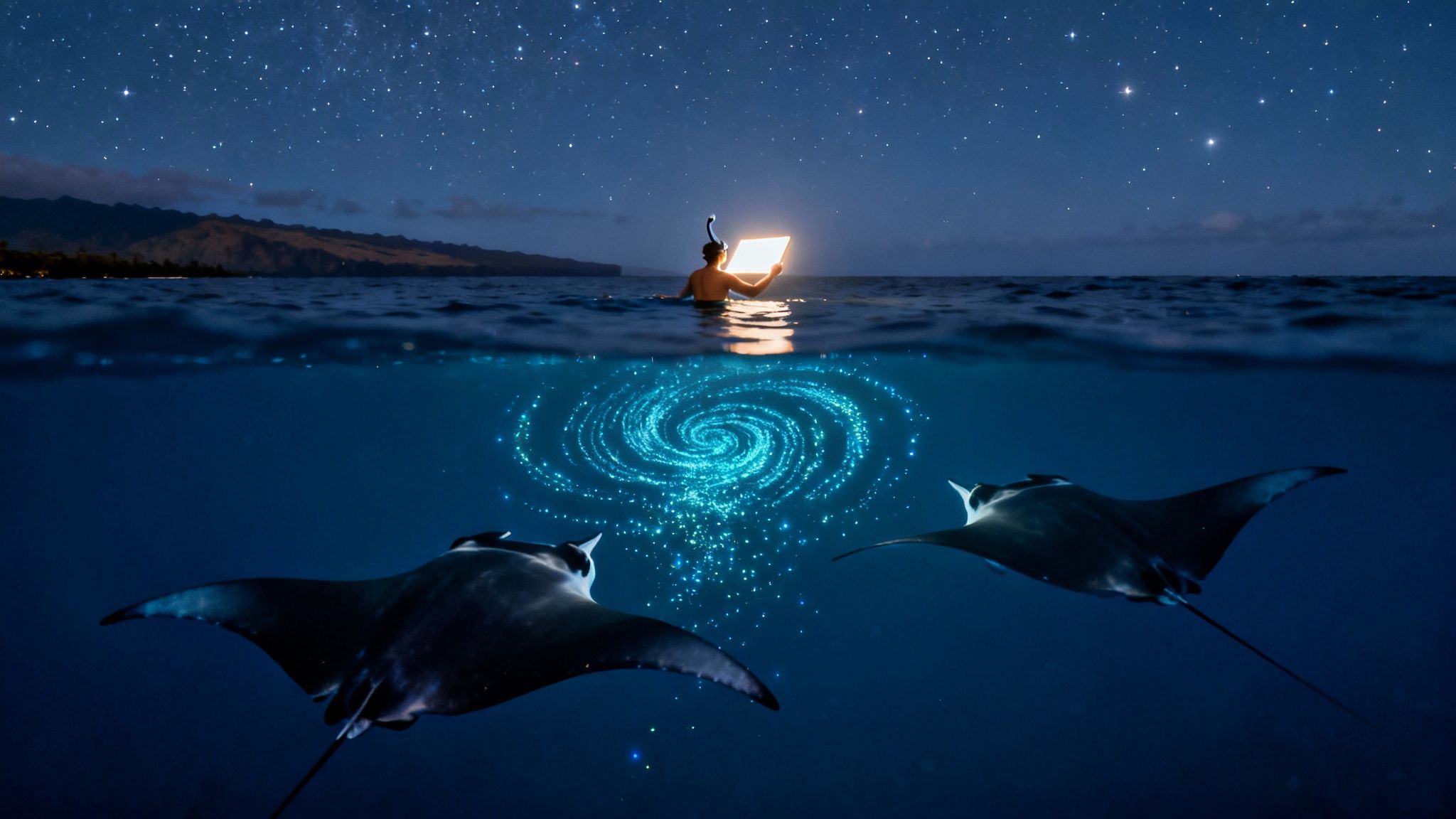 Your Guide to the Big Island Manta Ray Night Snorkel