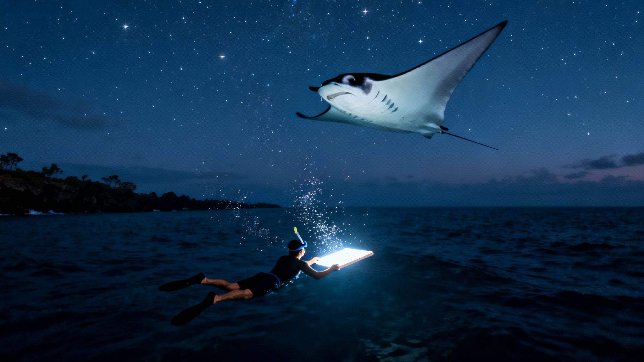 Explore manta ray snorkel kona: Kona's top manta ray adventure