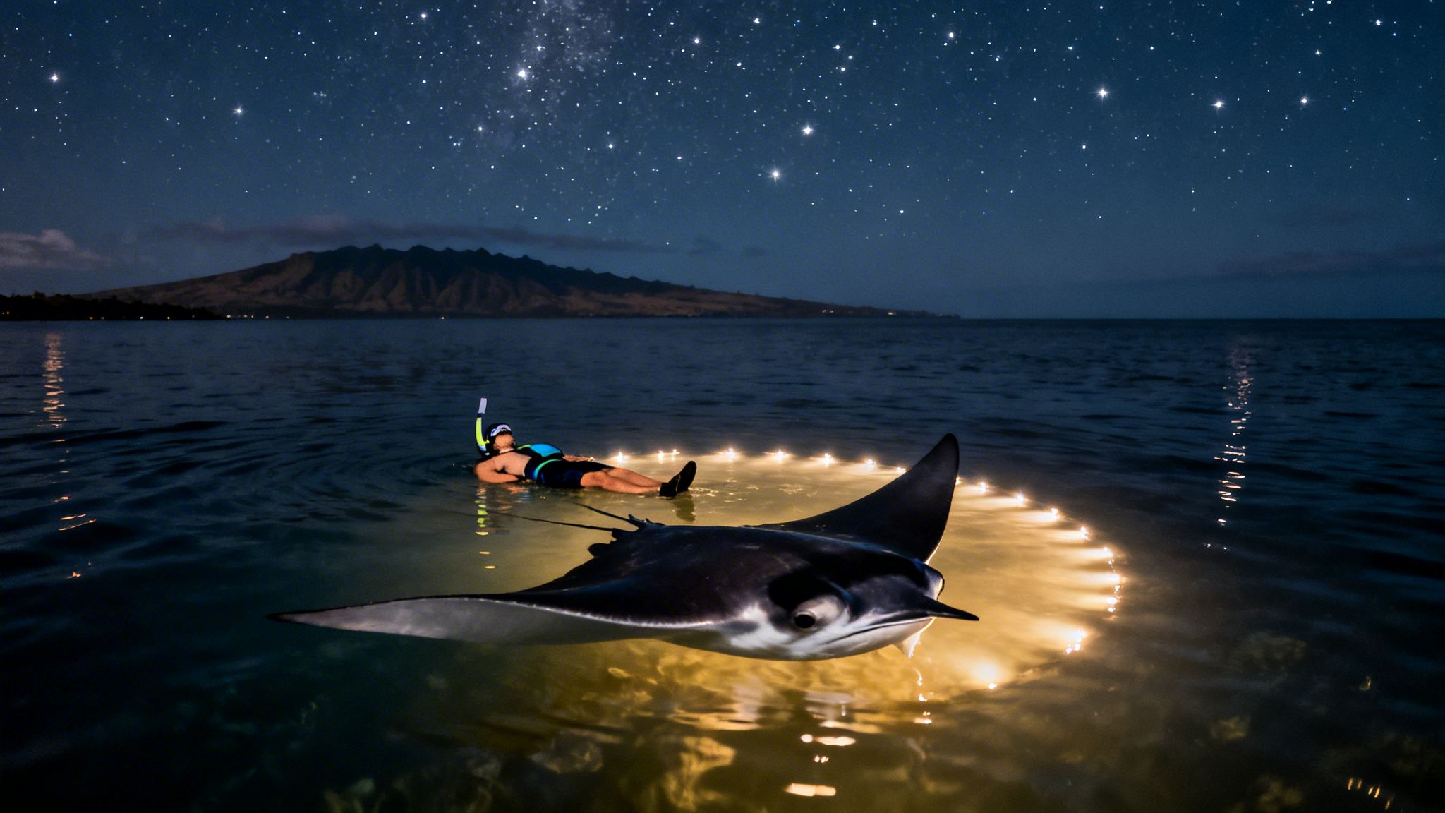Manta Ray Snorkel Big Island: Night Swim Adventure & Tips