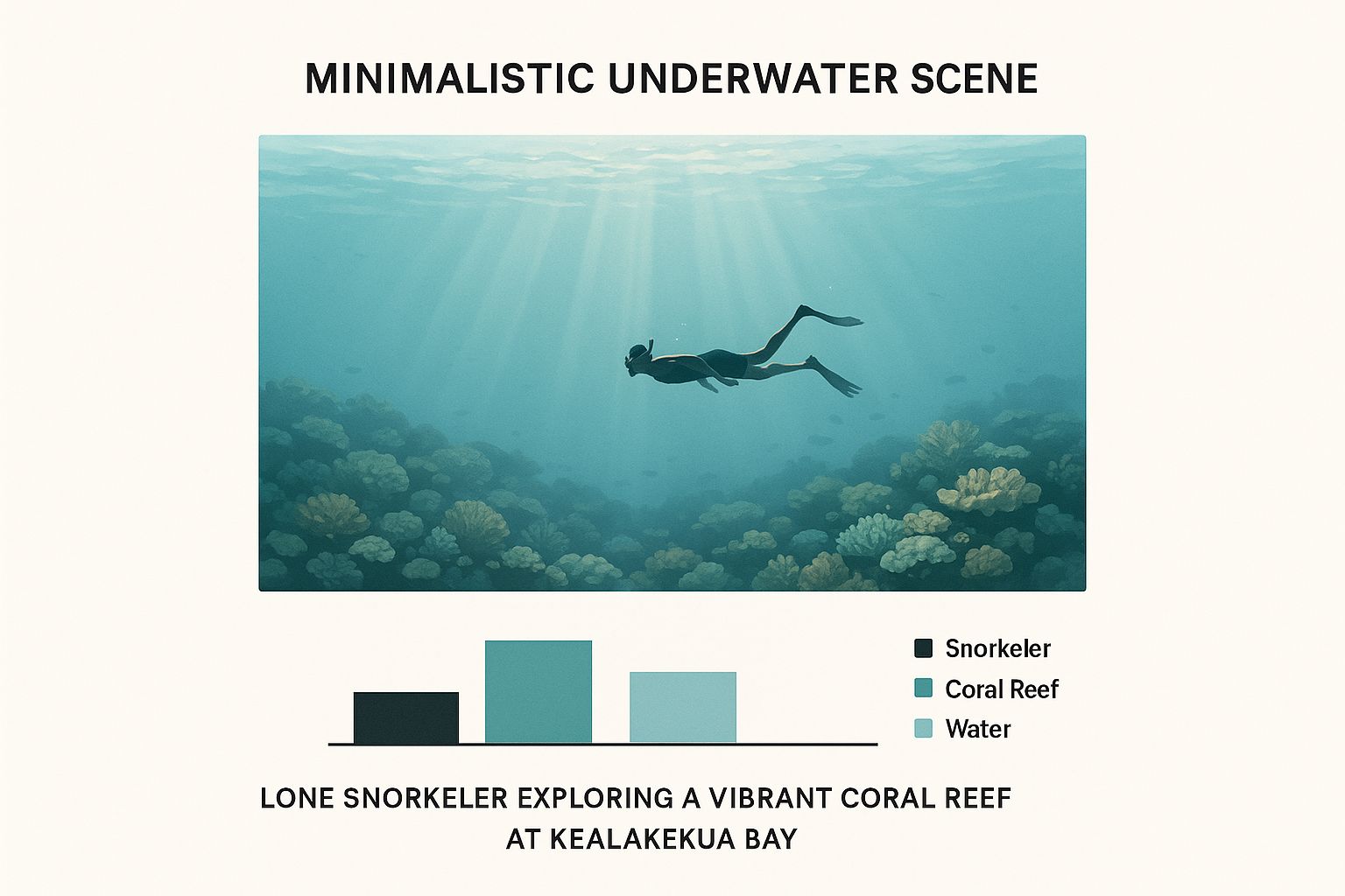 Infographic about captain cook snorkel tour