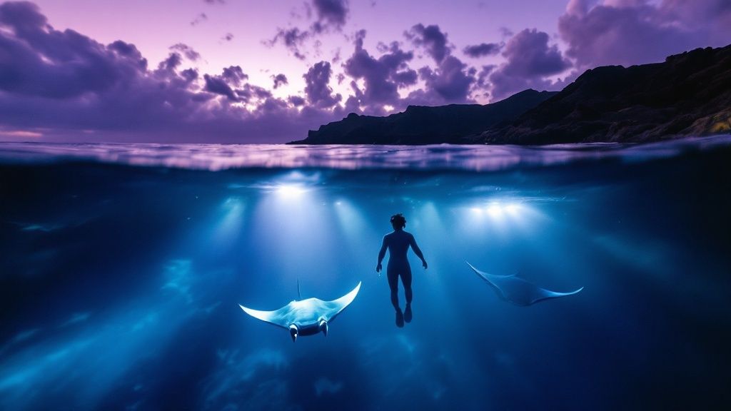 Manta Ray Snorkel Kona | Experience Hawaii’s Greatest Adventure