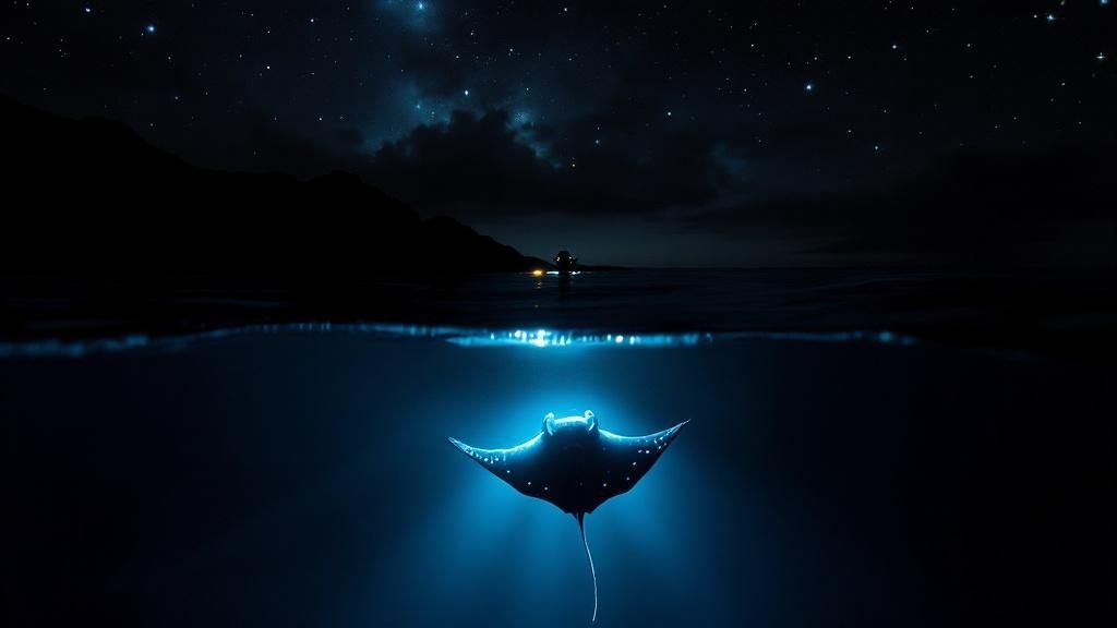 Manta Ray Snorkel Big Island Night Adventure Guide