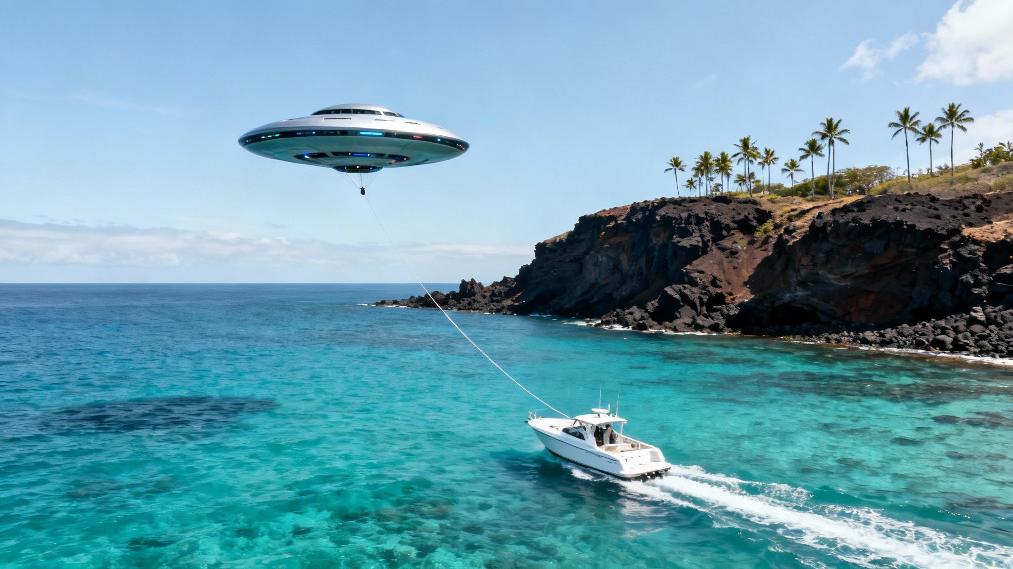 UFO Parasail Kailua Kona Adventure Guide