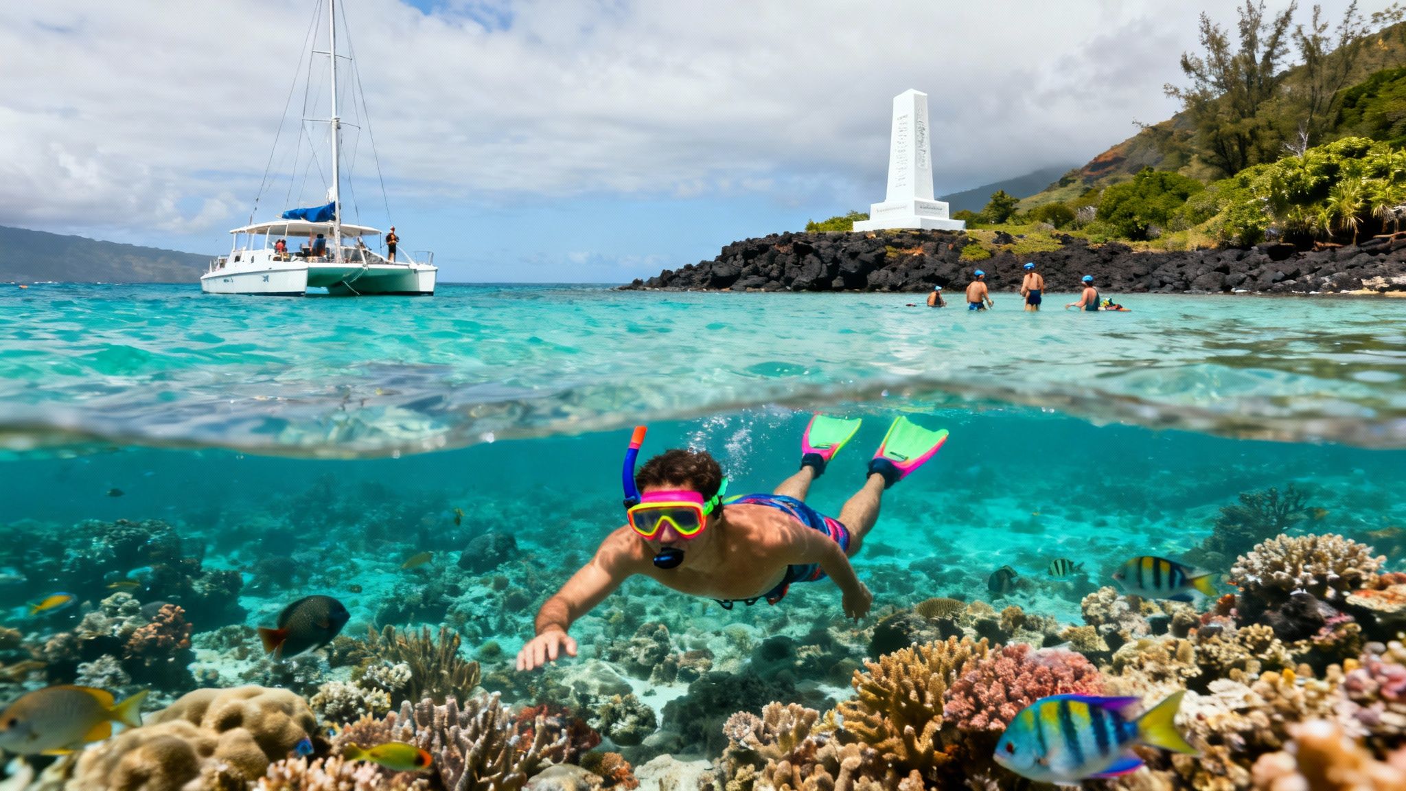 Experience the Best Captain Cook Snorkel Tour in Kealaykekua Bay