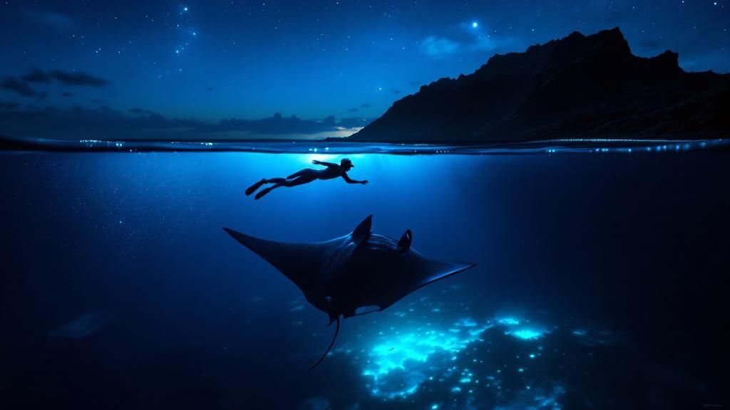 Manta Ray Snorkel Big Island | Unforgettable Night Experience