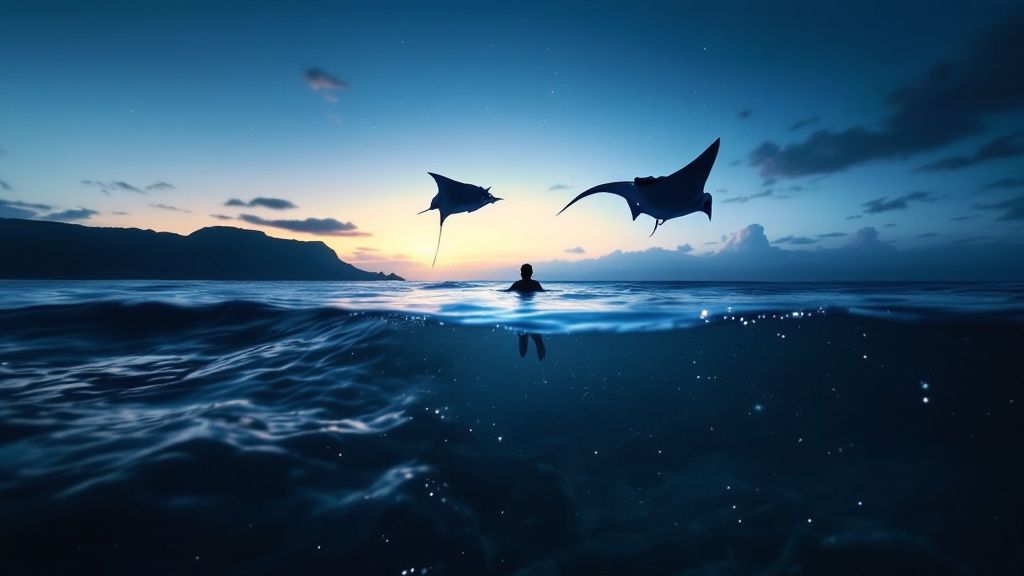 Manta Ray Snorkel Kona | Unforgettable Ocean Encounters