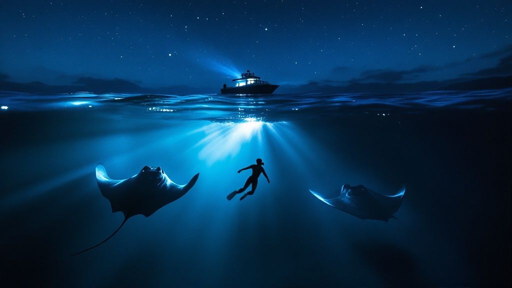 Best Manta Ray Night Snorkel Kona: Top Tours for 2025