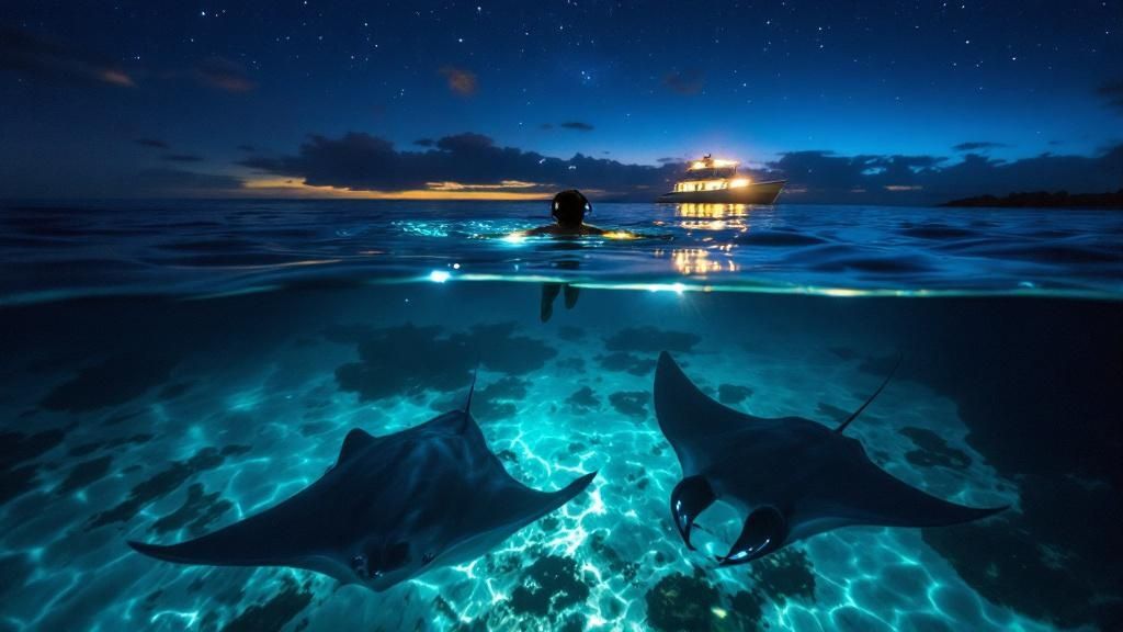 Best Manta Ray Night Snorkel Kona | Top Tours for 2025