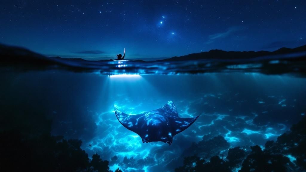 Manta Ray Snorkel Big Island - Ultimate Guide & Tours