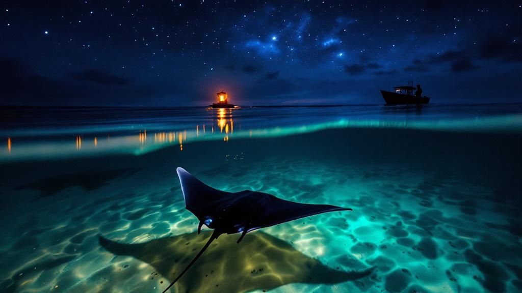 Manta Ray Snorkel Kona: Night Adventure Guide