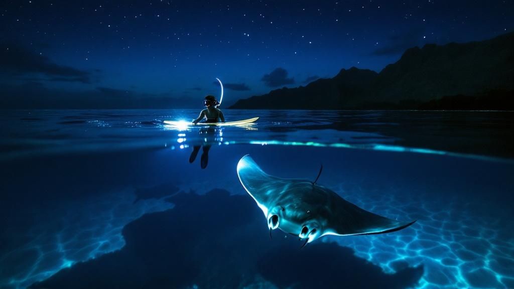 Manta Ray Snorkel Big Island Guide