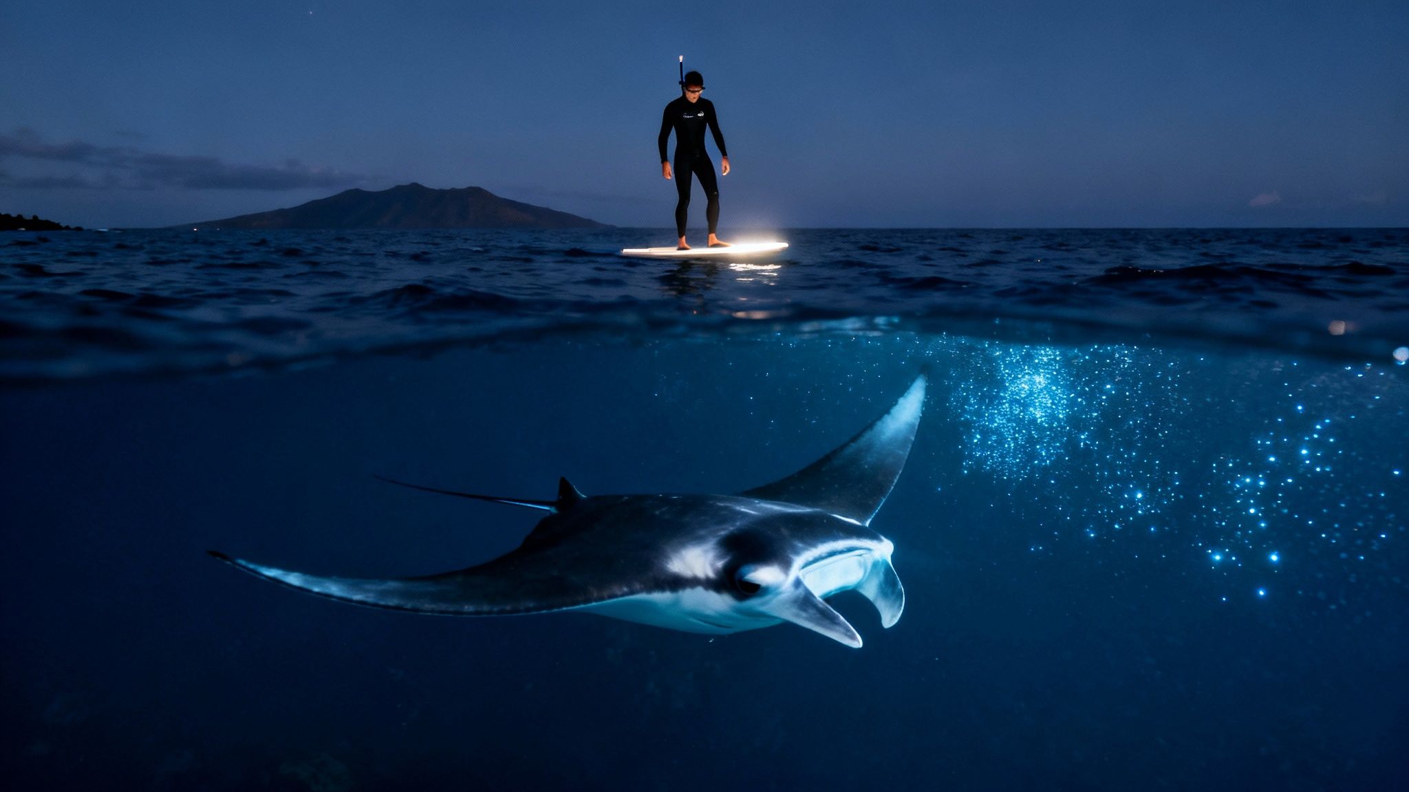 Manta Ray Snorkel Big Island Guide for Kona Tours