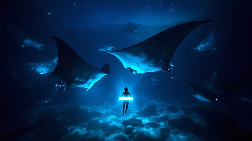 Manta Ray Snorkel Big Island | Unforgettable Kona Night Adventure