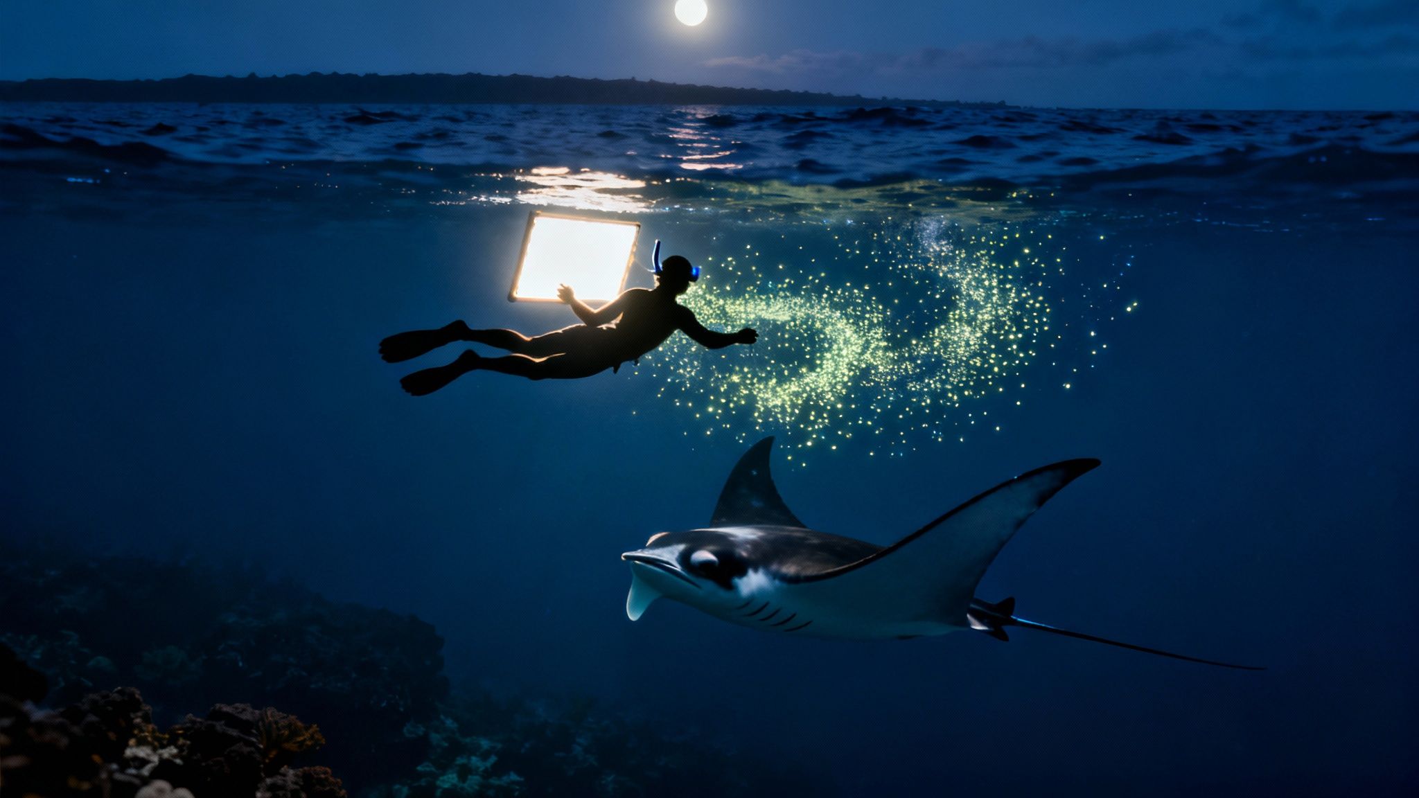 Manta Ray Snorkel Big Island Adventure Guide