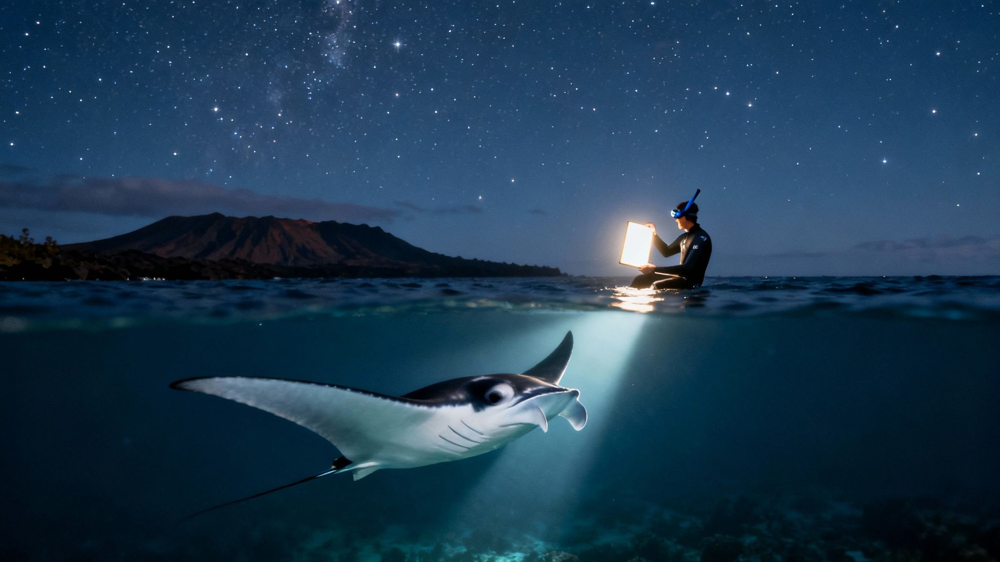 Manta Ray Snorkel Big Island Guide