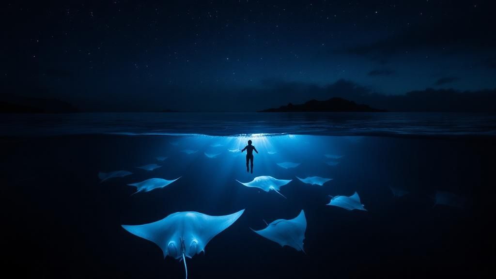 Top 10 Manta Ray Night Snorkel Tours in Kona (2025 Guide)