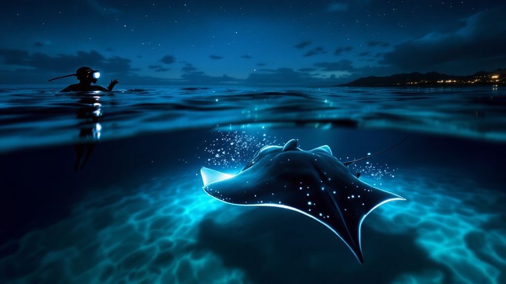 12 Options for the Best Manta Ray Night Snorkel Kona in 2025