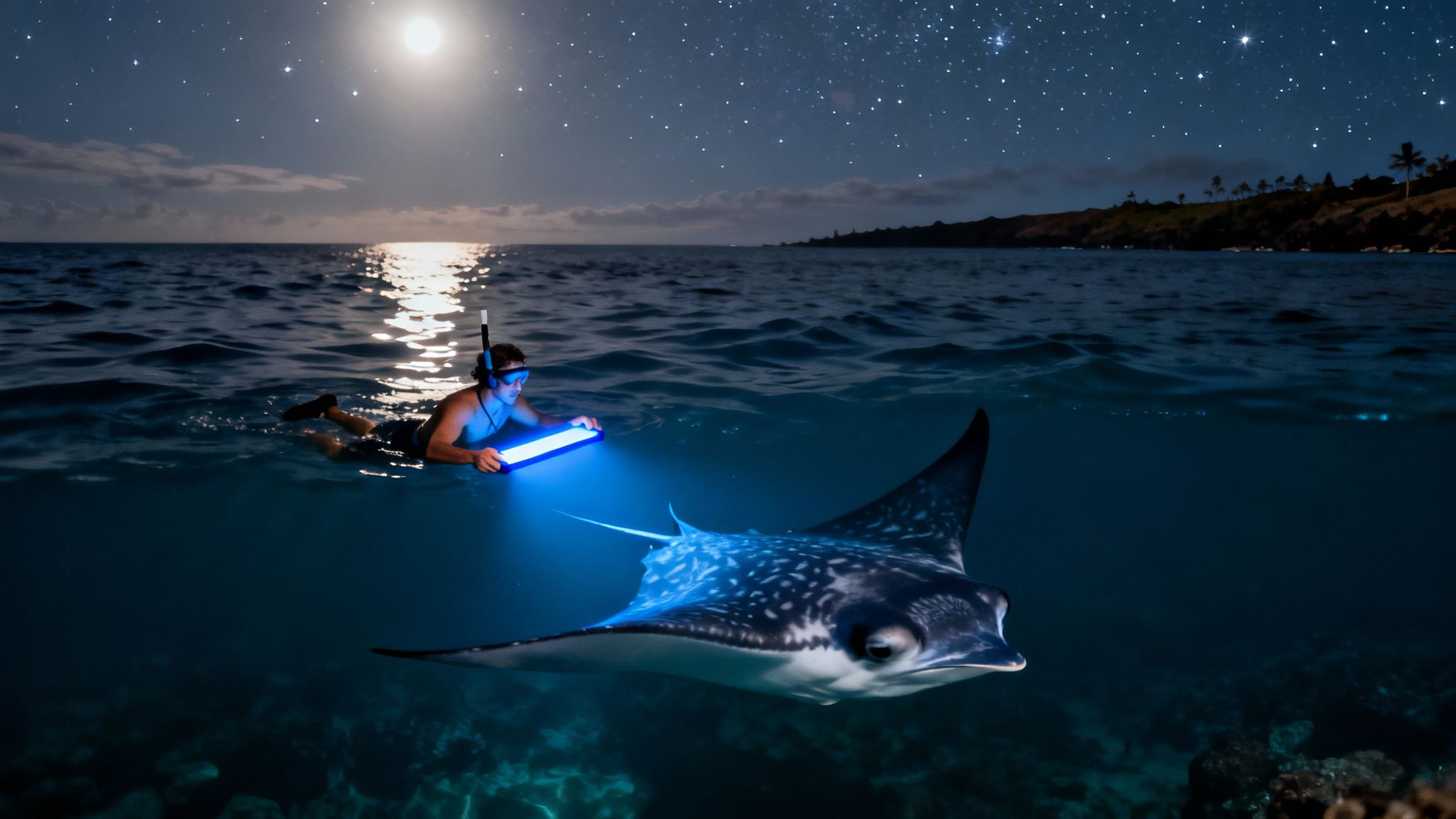 Manta Ray Snorkel Kona Ultimate Night Tour Guide