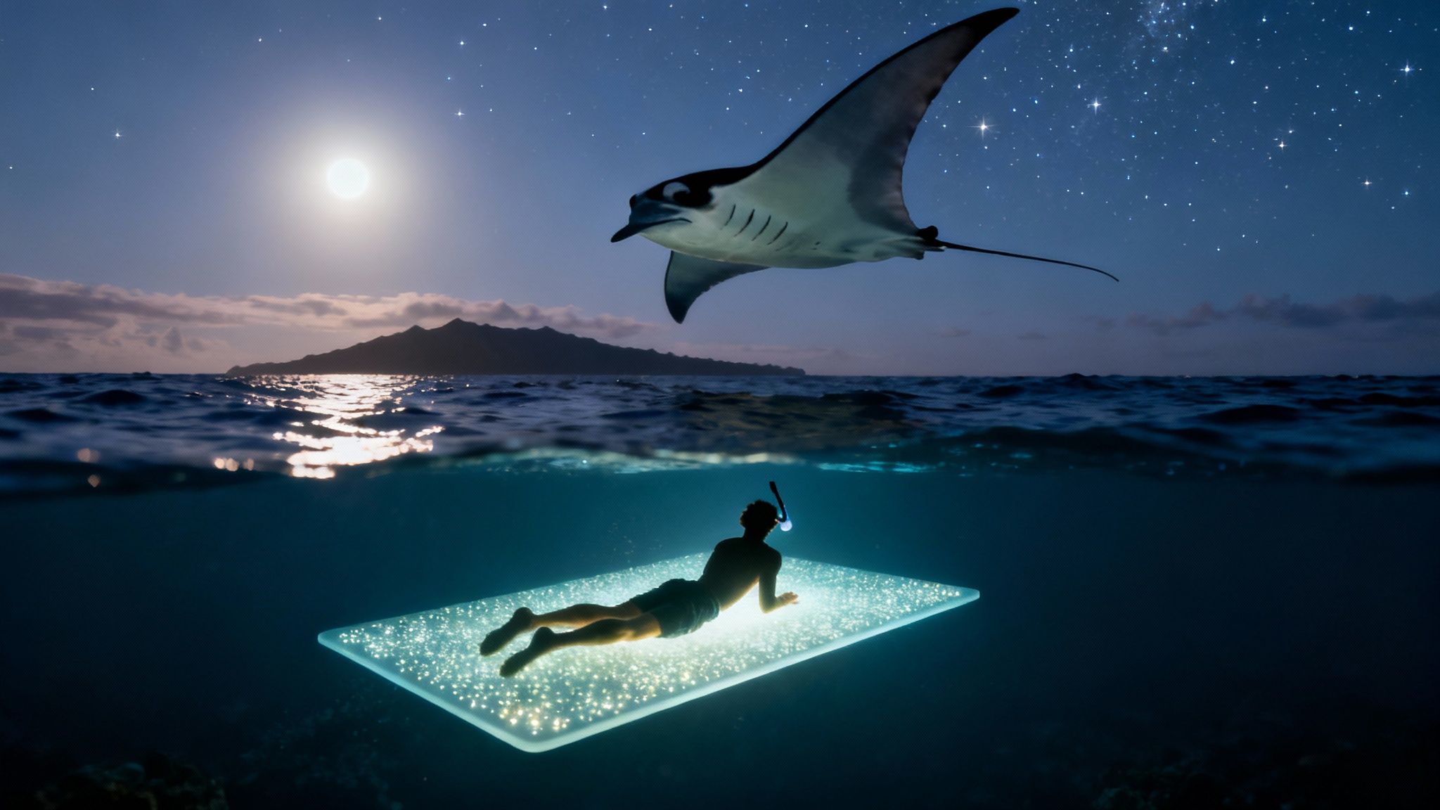 Manta Ray Snorkel Big Island Guide