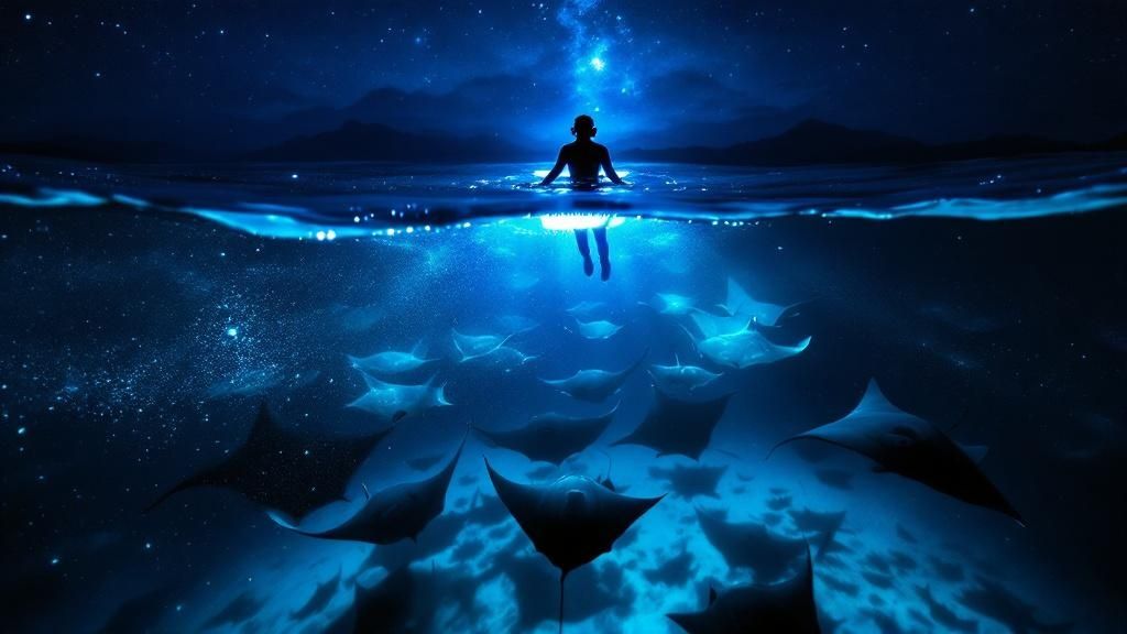 Manta Ray Snorkel Big Island Night Adventure Guide