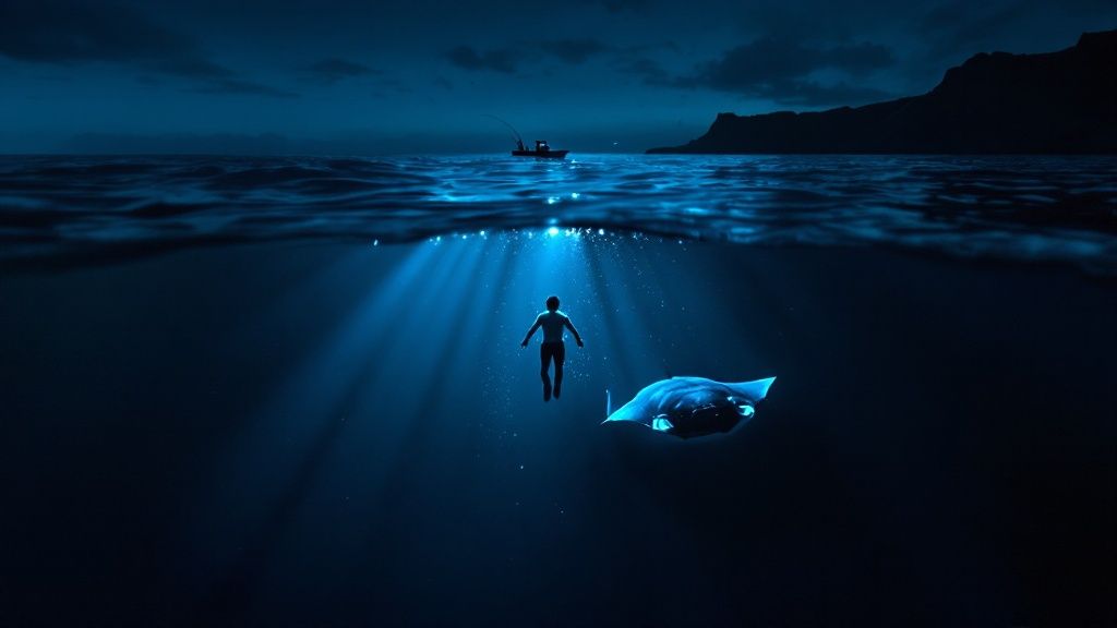 Your Guide to Manta Ray Snorkel Big Island