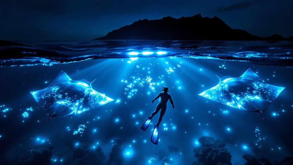 Big Island Manta Ray Night Snorkel Guide