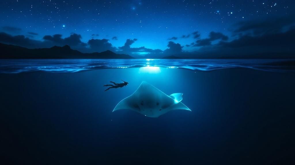 Manta Ray Snorkel Kona – Unforgettable Night Adventures