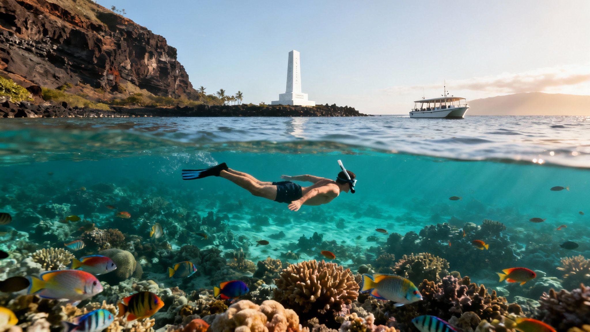 Captain Cook Snorkel Tour Guide for Kealakekua Bay