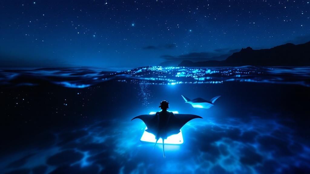 Manta Ray Snorkel Big Island | Unforgettable Night Tours