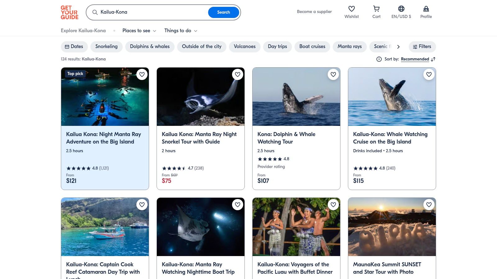 GetYourGuide (Marketplace/Aggregator)