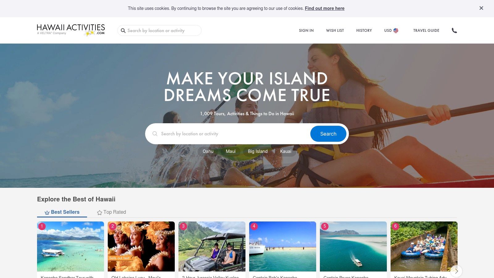 HawaiiActivities.com (VELTRA)