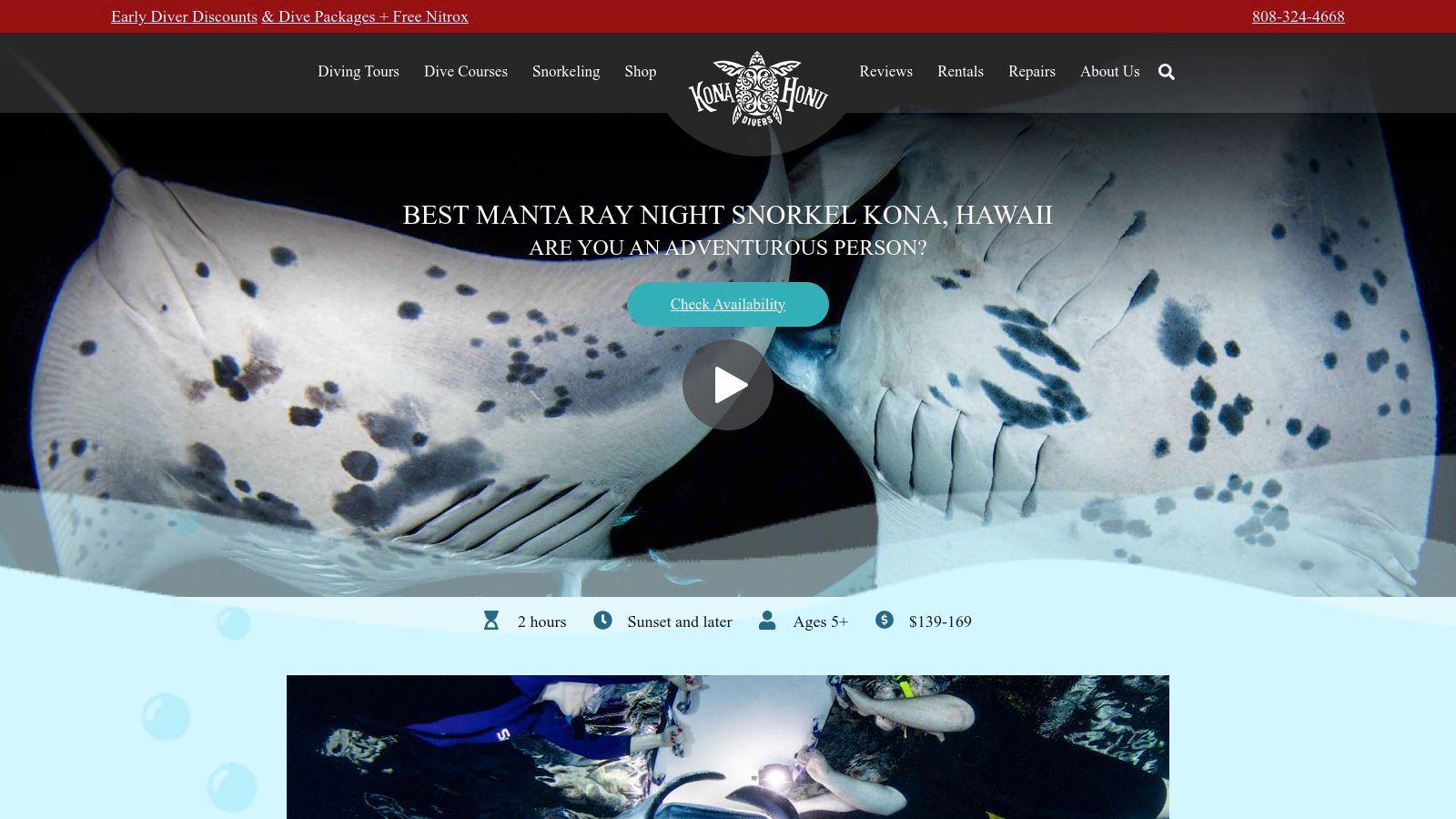 Kona Honu Divers (Snorkel tours arm)