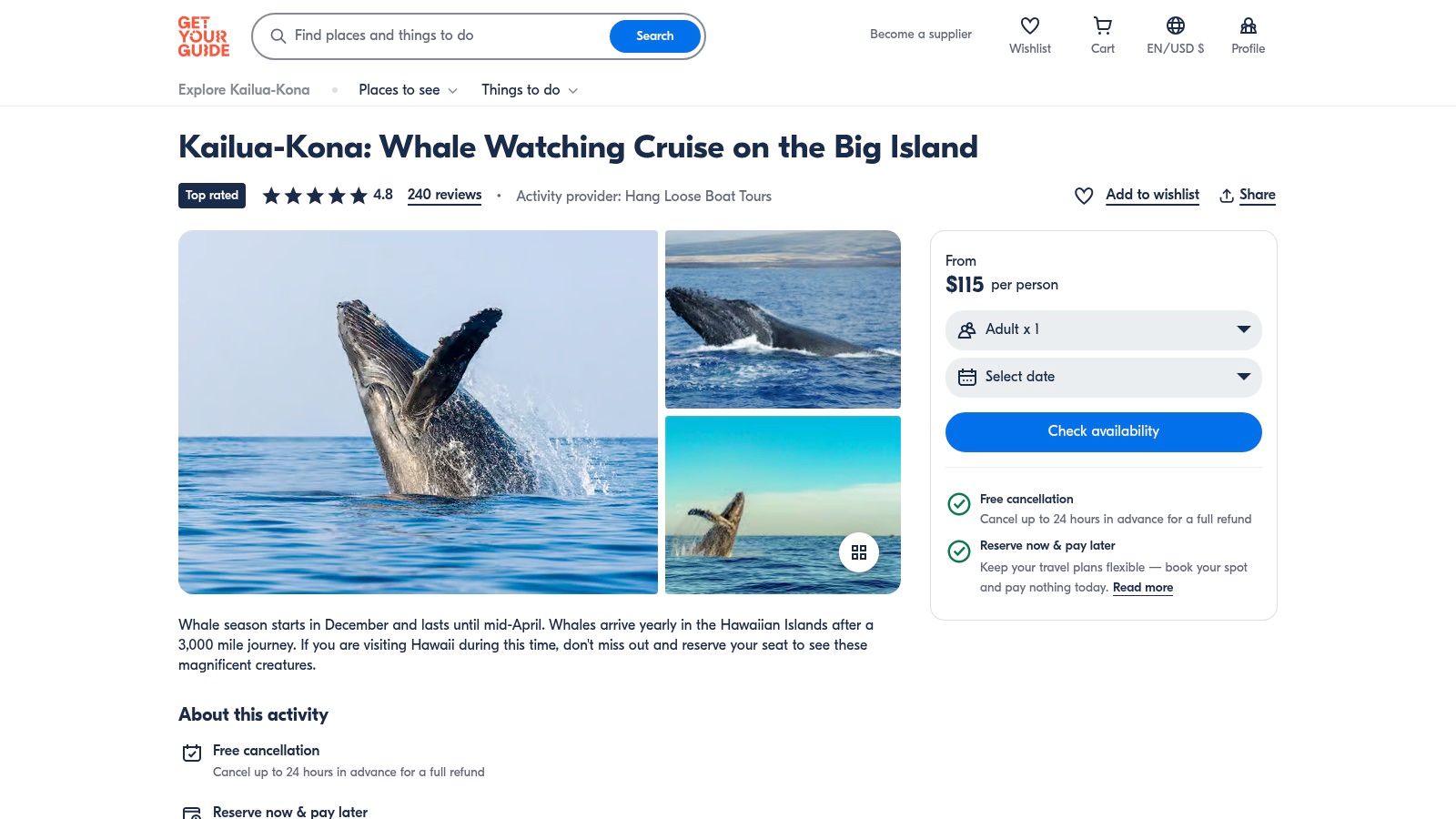 GetYourGuide (Marketplace)