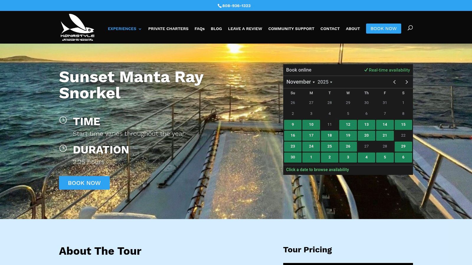 Kona Style (Konas Snorkel and Sail)