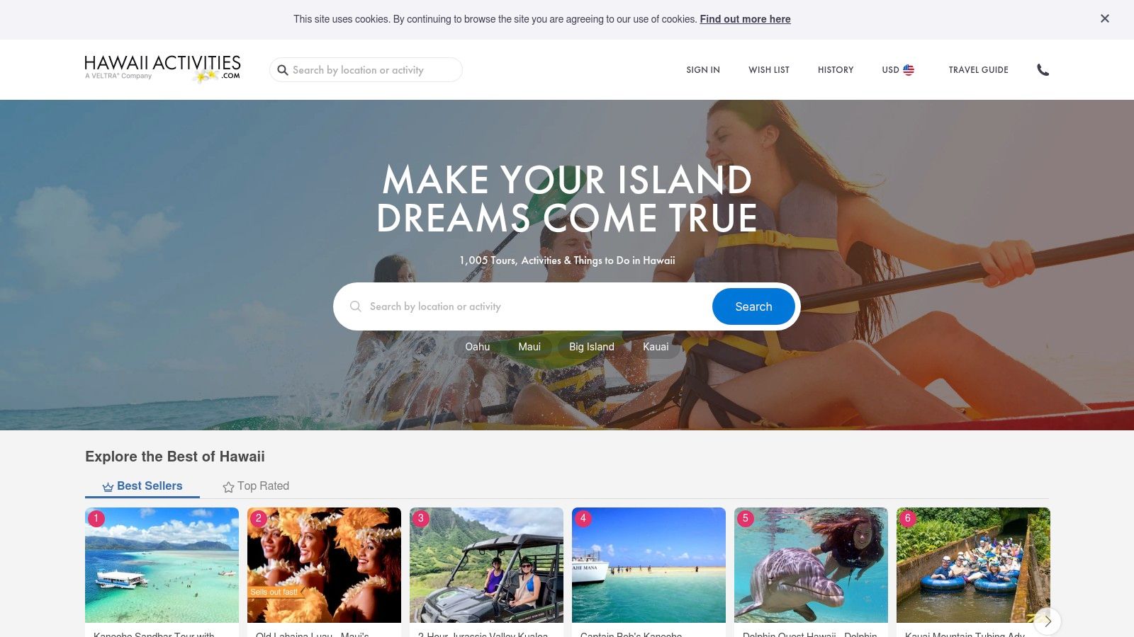 HawaiiActivities (VELTRA)