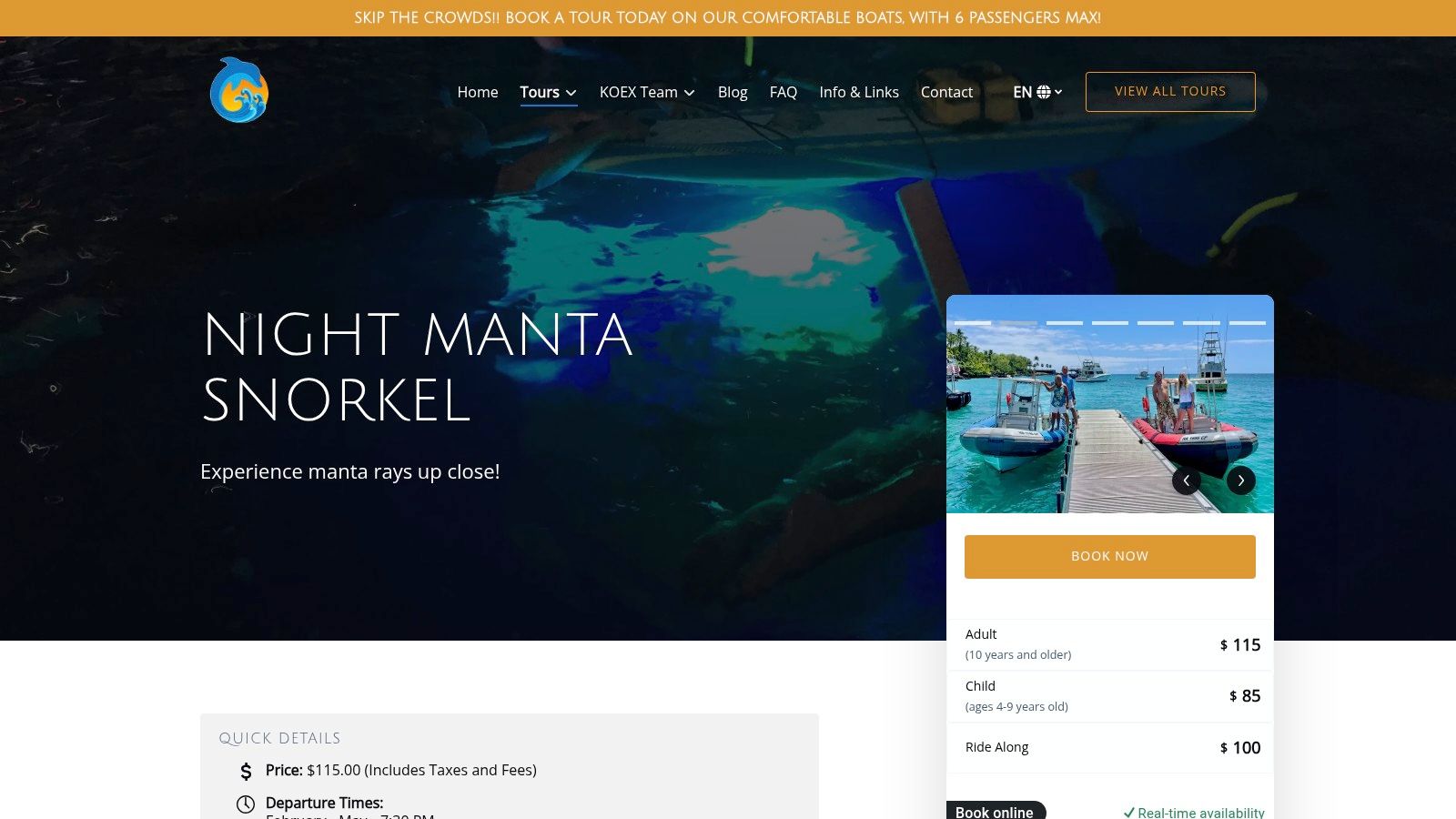 Kona Ocean Experience (KonaOceanX)