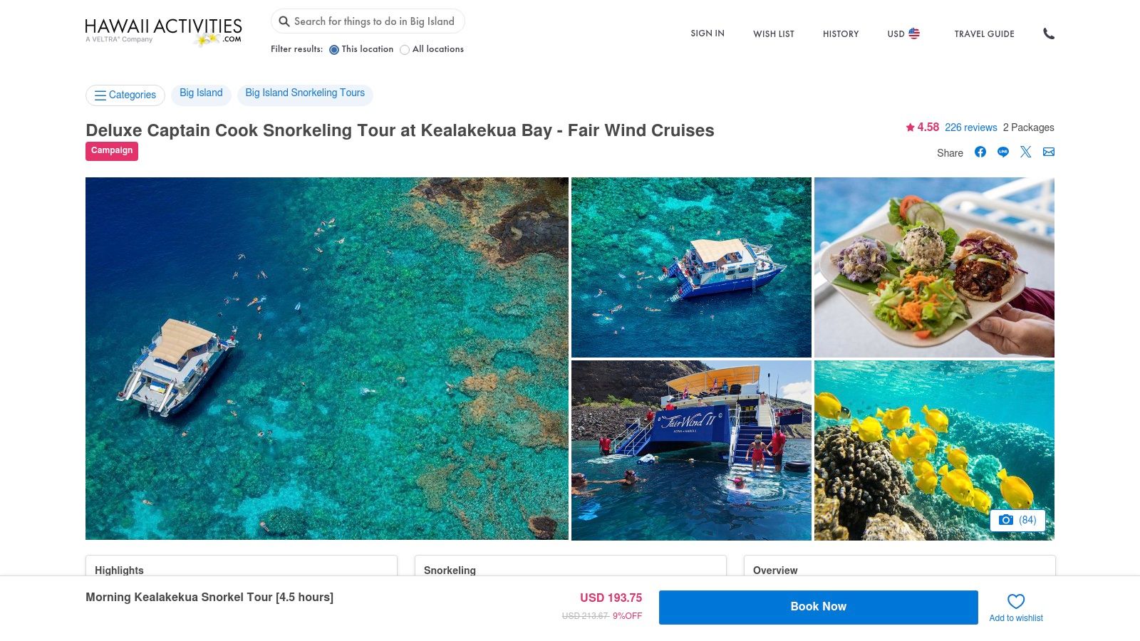 VELTRA / HawaiiActivities.com