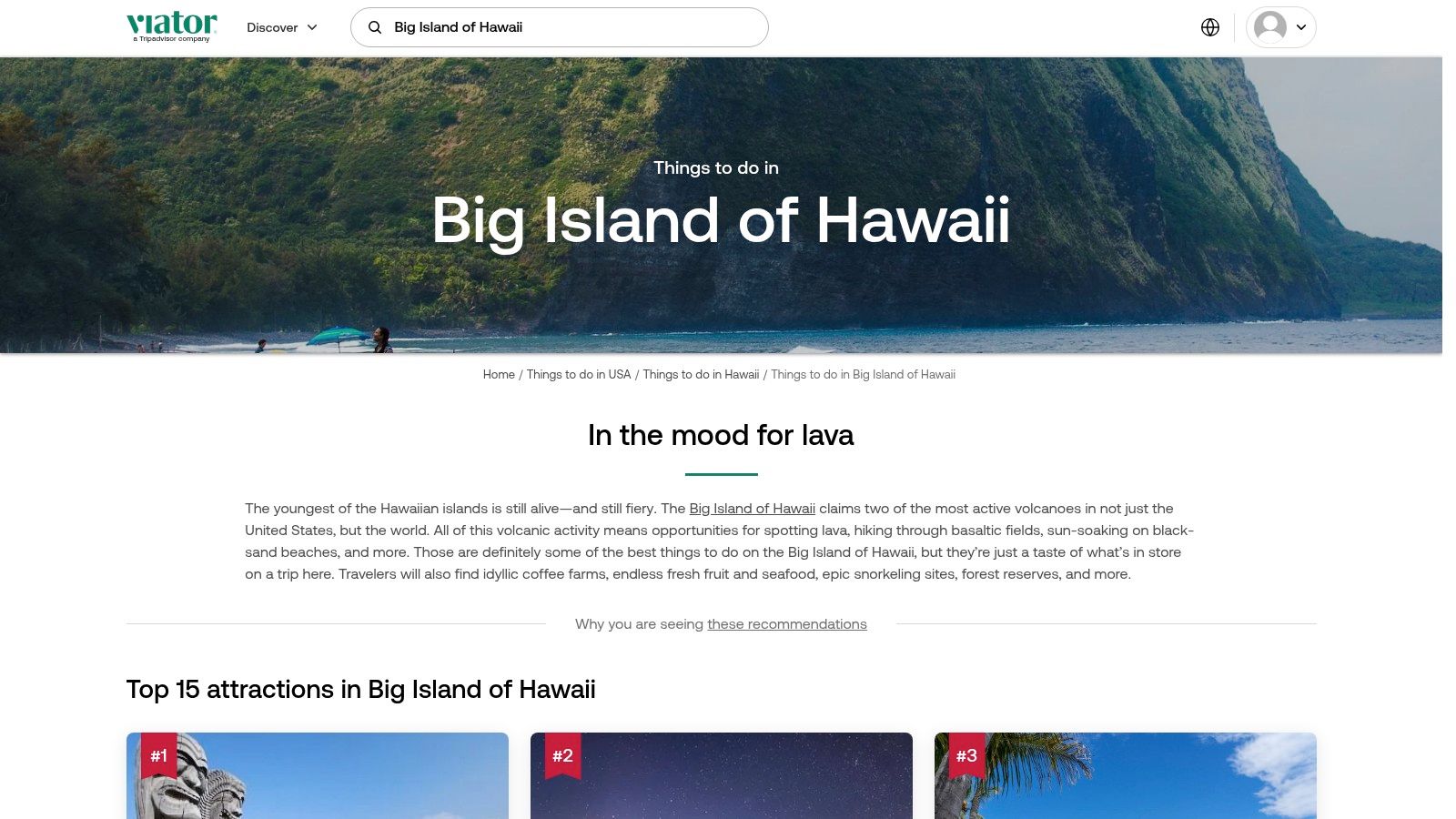 Viator (Marketplace/Comparison)