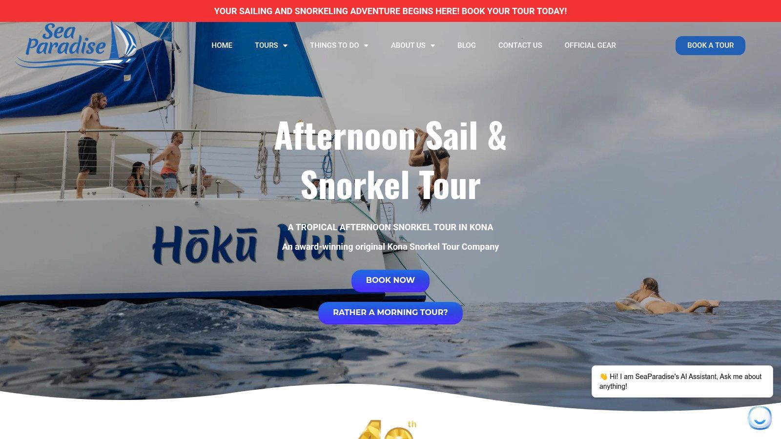 Sea Paradise Sailing &amp; Snorkeling