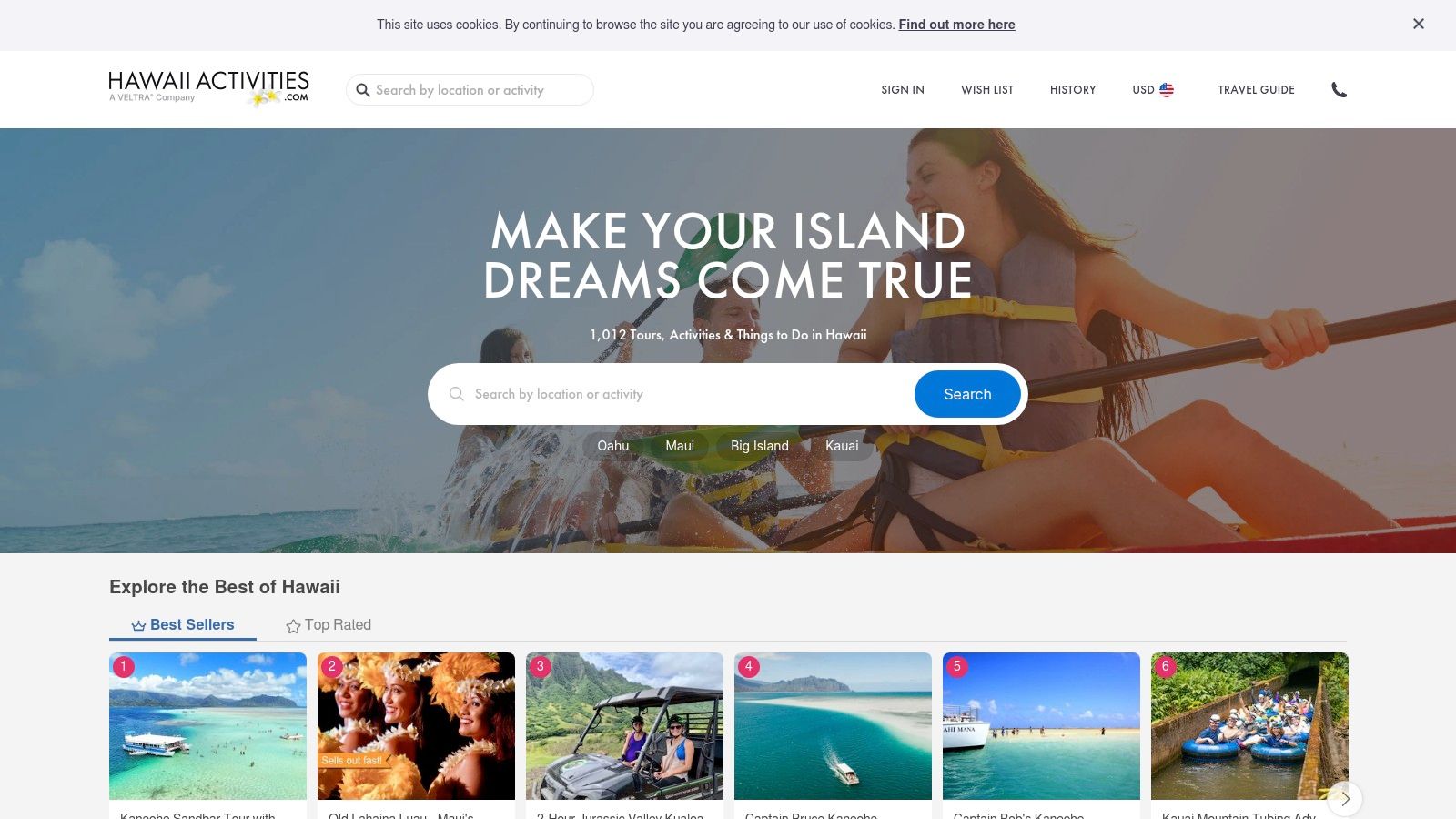 HawaiiActivities.com (VELTRA)