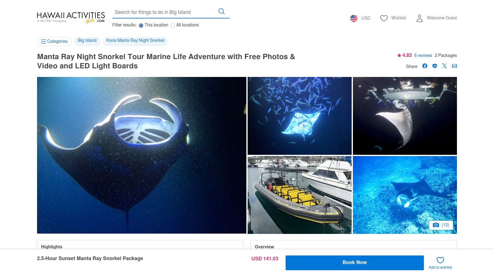 HawaiiActivities.com (VELTRA)