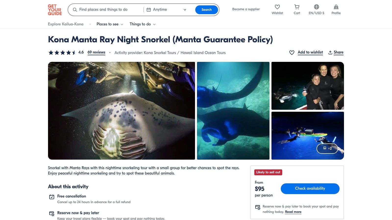 GetYourGuide (Marketplace aggregator)